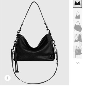 Rebecca Minkoff M.A.B. Crossbody - Black with gold and silver detailing